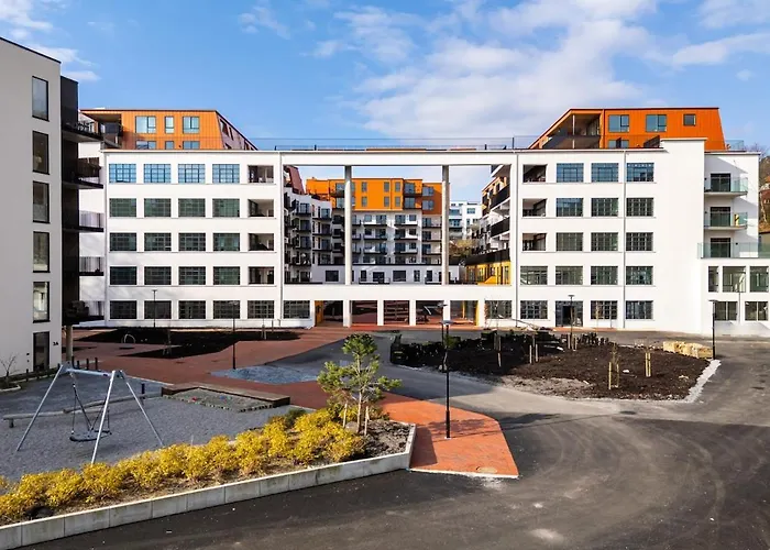 Апартаменты Helt Ny Leilighet, Ytre Sandviken I *